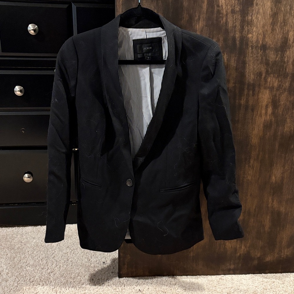 J. Crew Classic Black Blazer